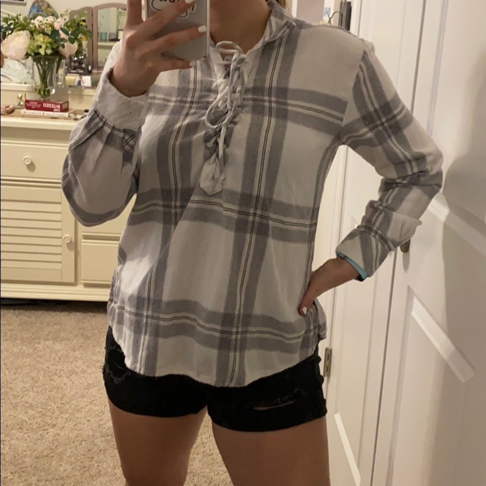 Miss me Plaid shirt